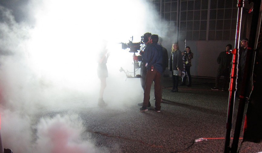 filming with fog cover