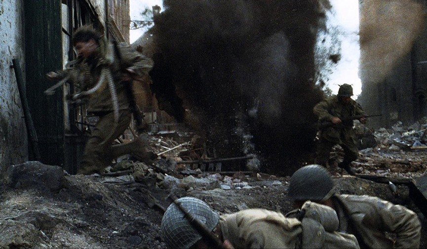 Saving Private Ryan Explosion
