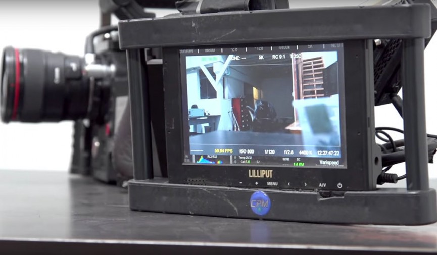 DIY video monitor cover