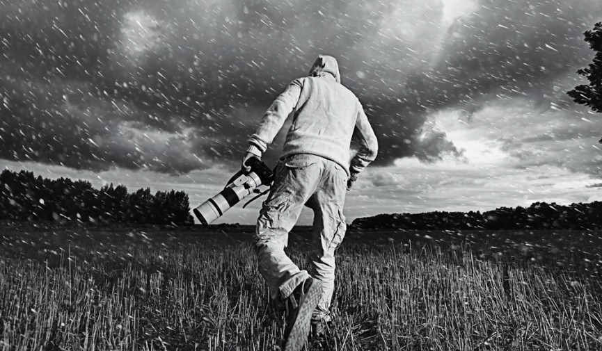 Shooting in the Rain Cover