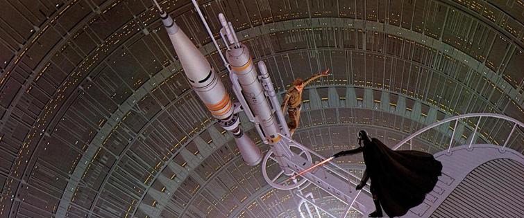 Creating the Cloud City Duel from The Empire Strikes Back: Cloud City Duel Climax by Ralph McQuarrie