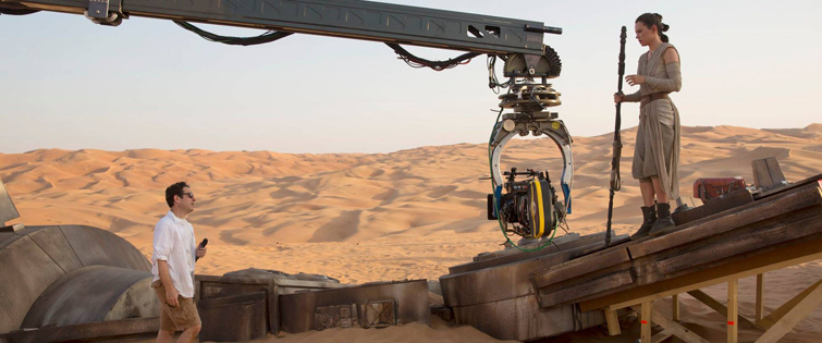 The Force Awakens: Camera on set
