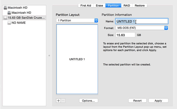 windows format external drive for mac