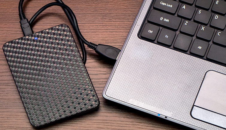 how to reformat external drive on a pc