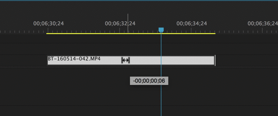 An In-Depth Look at the Adobe Premiere Pro Editing Tools - Slip Timeline