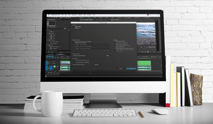 Archiving Projects in Premiere Pro Project Manager