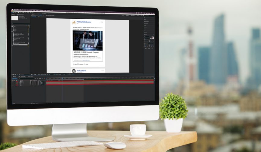 Create and Animate the Facebook UI in Adobe After Effects