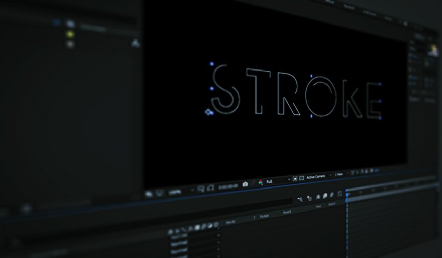 how to animate stroke in after effects