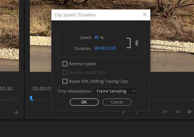 adobe premiere pro slow motion effect