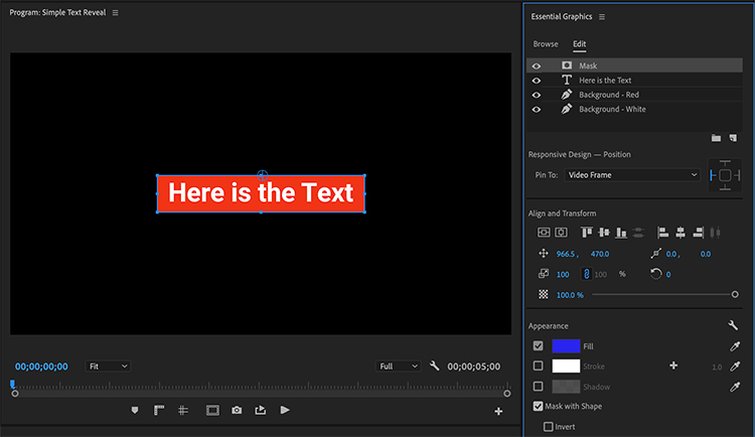 pop text effect premiere pro