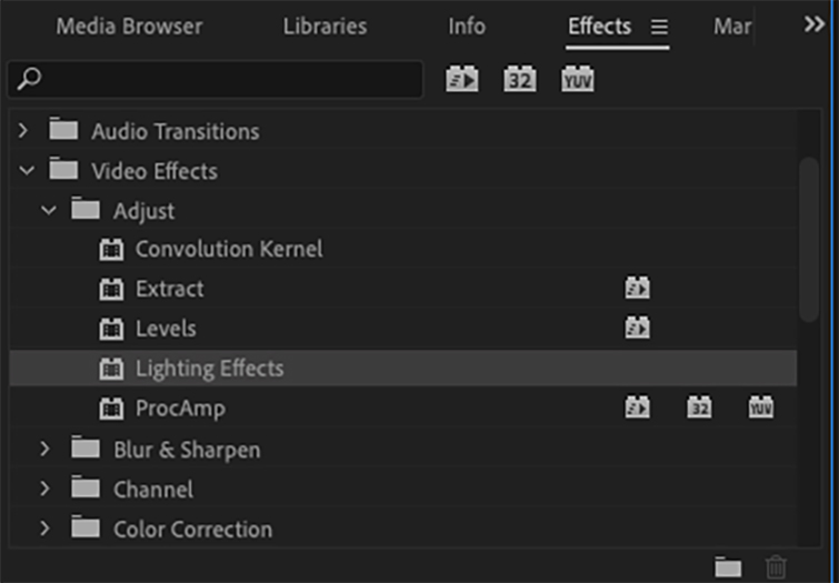 adobe premiere remove light flicker