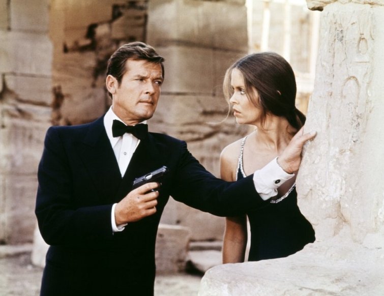 Roger Moore as James Bond Roger Moore as James Bond