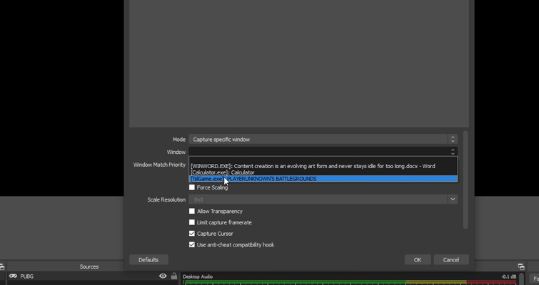 Capture Specific Window Capture Specific Window