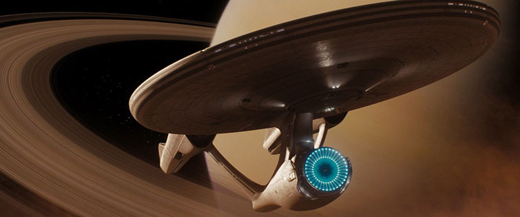 The Enterprise from the Kelvin Timeline.