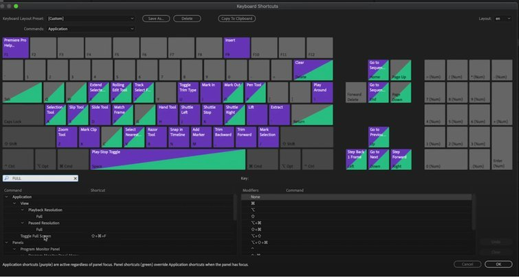 Keyboard Shortcuts