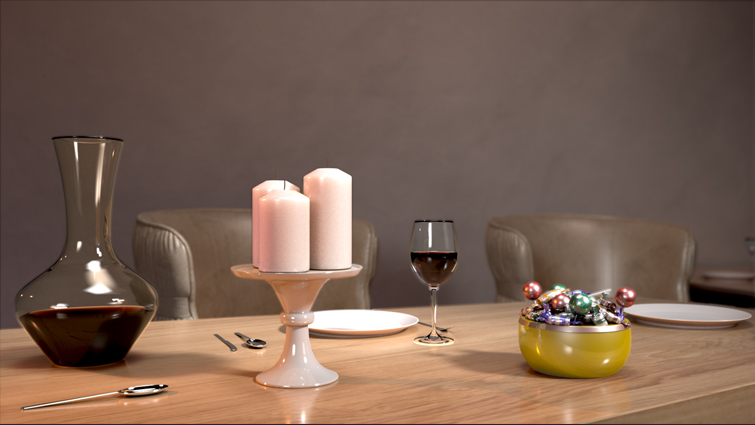 Depth of Field Render